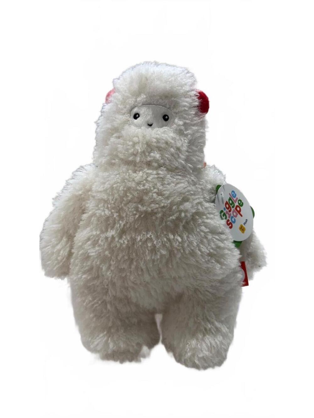 14" Yeti Standing with Ear Muffs Stuffed Animal - Gigglescape